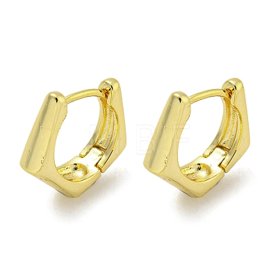 Brass Hoop Earrings EJEW-L211-010S-G-1