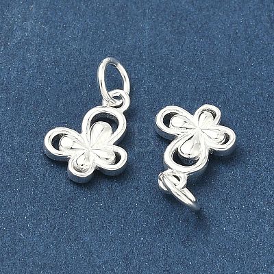 925 Sterling Silver Butterfly Charms STER-H119-01S-1