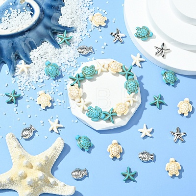 Ocean Theme Jewelry Making Findings Beads Kits DIY-YW0011-22B-1