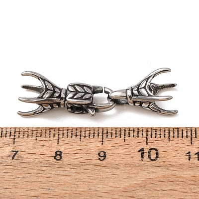 316 Surgical Stainless Steel Lobster Claw Clasps SA-CBA7555-07AS-1
