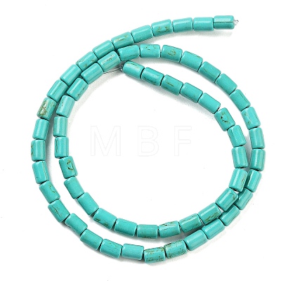 Synthetic Turquoise Beads Strands TURQ-G120-4x6mm-13-1