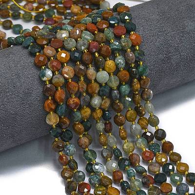 Natural Ocean Jasper Beads Strands G-K389-B08-01-1