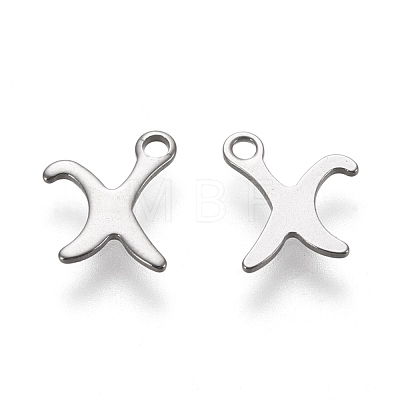 304 Stainless Steel Charms X-STAS-L232-117X-P-1