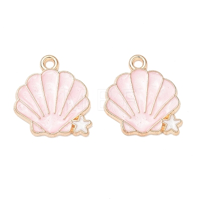 Alloy Enamel Pendants AL-CBAX434-01A-1