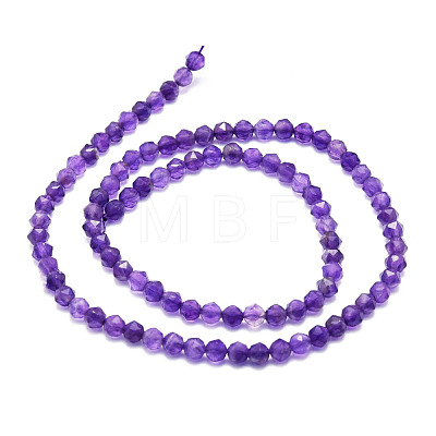 Natural Amethyst Beads Strands G-E569-A03-1