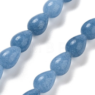 Natural Aquamarine Dyed Beads Strands G-B106-A10-01-1