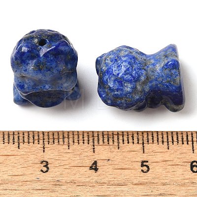 Natural Lapis Lazuli Carved Beads G-P550-10-1