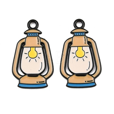 Alloy Enamel Pendants AL-CBA459E-02EB-02-1