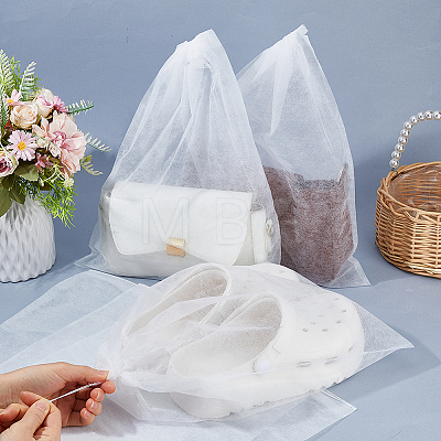 Non-woven Fabrics Shoe Storage Bags ABAG-WH0032-117-1