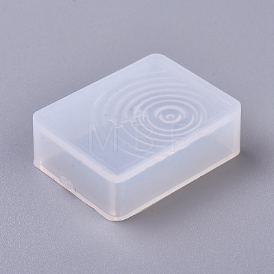 DIY Water Wave Rectangle Silicone Molds DIY-G014-17A-1