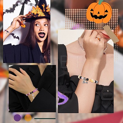 Halloween Bracelet Making Kit DIY-SC0021-87-1