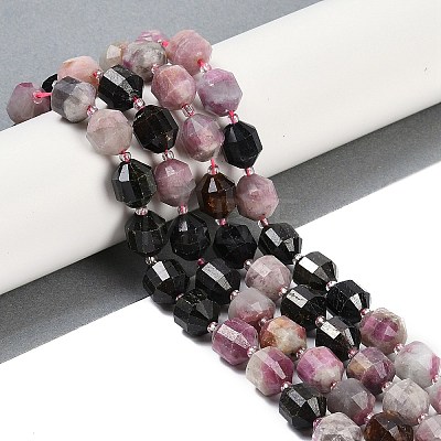 Natural Colorful Tourmaline Beads Strands G-O201B-147H-1