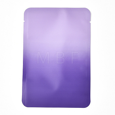 Two Tone Rectangle Plastic Zip Lock Gift Bags OPP-C003-01C-04-1