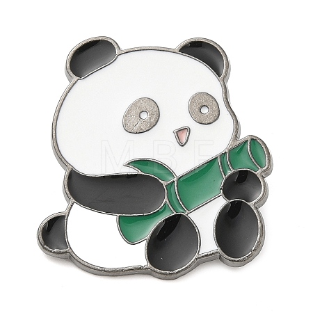 Panda Enamel Pins JEWB-K012-03B-EB-1
