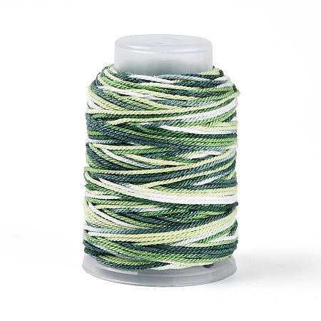 35M Segment Dyed Macrame Cotton Cord OCOR-T017-06A-1