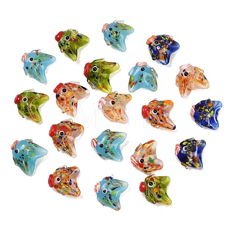 Handmade Lampwork Beads LAMP-E039-04-1