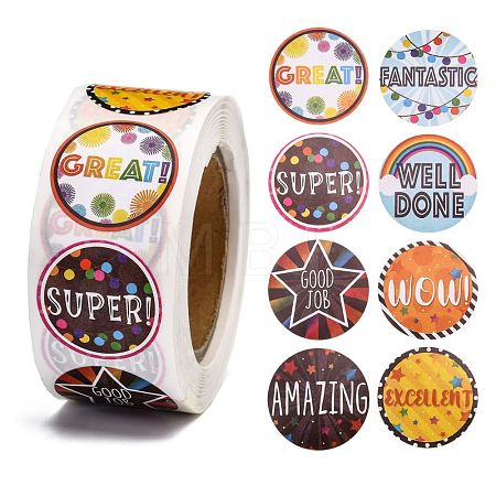 Self-Adhesive Paper Stickers DIY-K027-D01-1