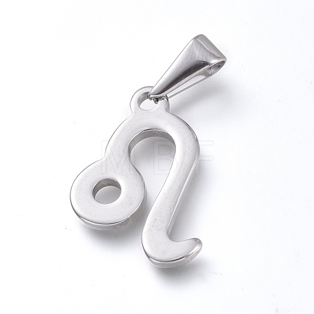 Non-Tarnish 304 Stainless Steel Pendants STAS-L210-06D-P-01-1