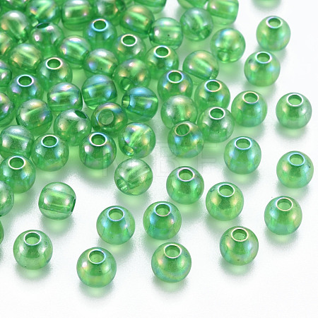 Transparent Acrylic Beads MACR-S370-B6mm-734-1