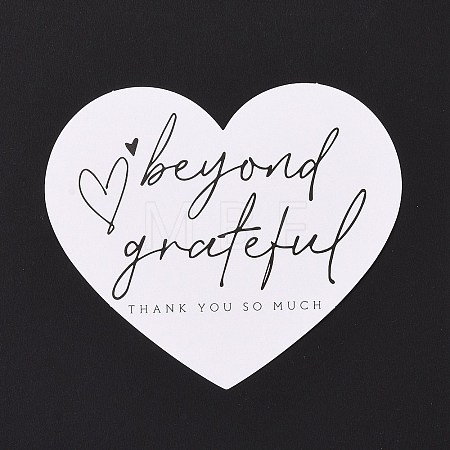 Coated Paper Thank You Greeting Card X1-DIY-F120-03C-1