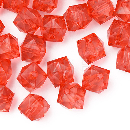 Transparent Acrylic Beads MACR-S373-132-B06-1