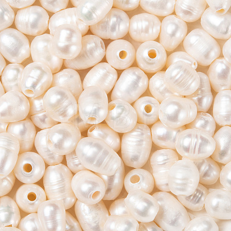 Large Hole Pearl Beads PEAR-R064-01-1