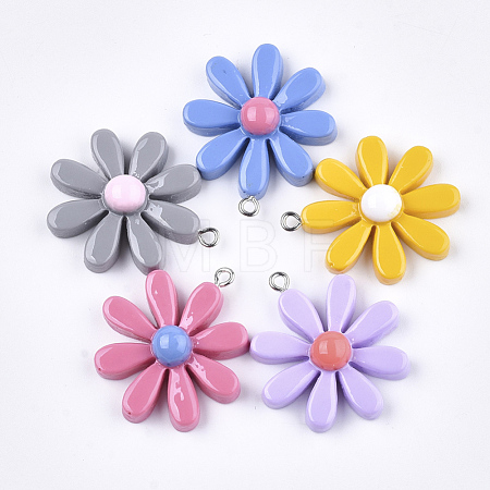 Resin Pendants CRES-T010-87-1
