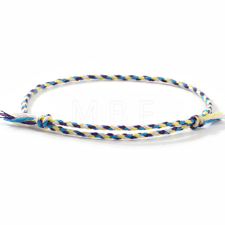 Bohemian Cotton Cord Braided Bracelets IT3177-17-1