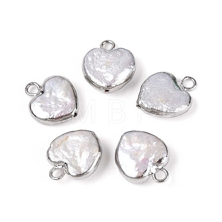 Baroque Natural Keshi Pearl Pendants PEAR-P004-25P-1