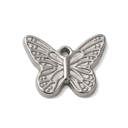 Non-Tarnish 304 Stainless Steel Charms STAS-N103-25P-1
