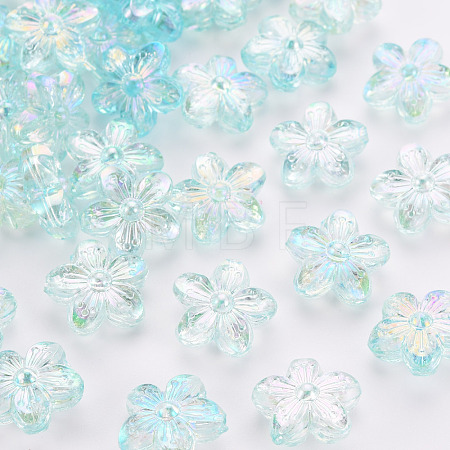 Transparent Acrylic Beads TACR-S154-45C-754-1