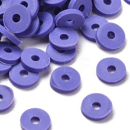 Handmade Polymer Clay Beads X-CLAY-Q251-6.0mm-52-1