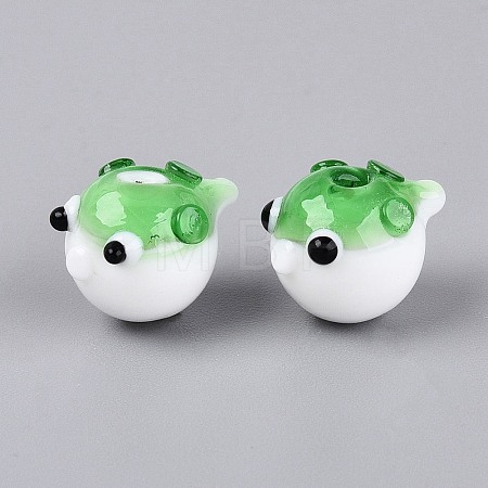 Handmade Lampwork Beads LAMP-Q039-12H-1