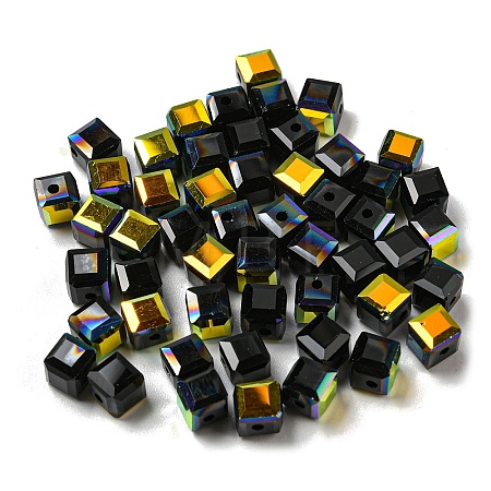 Electroplate Glass Beads EGLA-Z004-04A-05-1