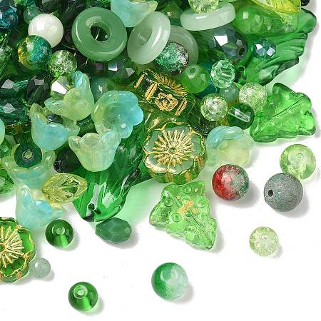 Mixed Style Glass Beads GLAA-XCP0001-70C-1