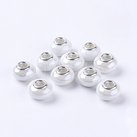 Handmade Porcelain European Beads OPDL-G001-16-1
