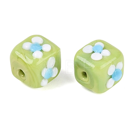 Handmade Bumpy Lampwork Beads LAMP-N042-22A-05-1
