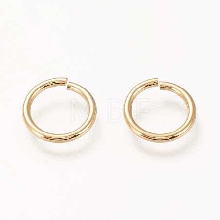 Brass Open Jump Ring KK-L006-017C-G-1