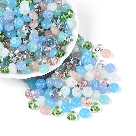 Transparent Colours Glass Seed Beads SEED-N007-39B-02-1