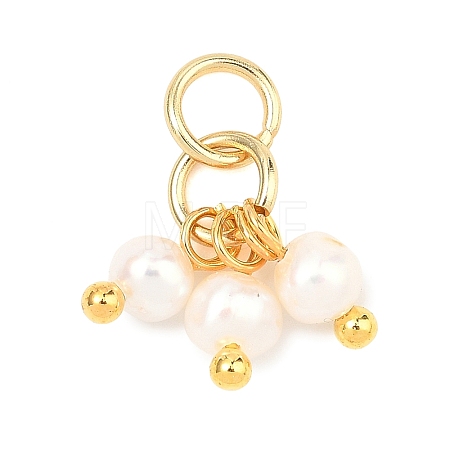 Natural Cultured Freshwater Pearl Pendants PALLOY-JF05338-1