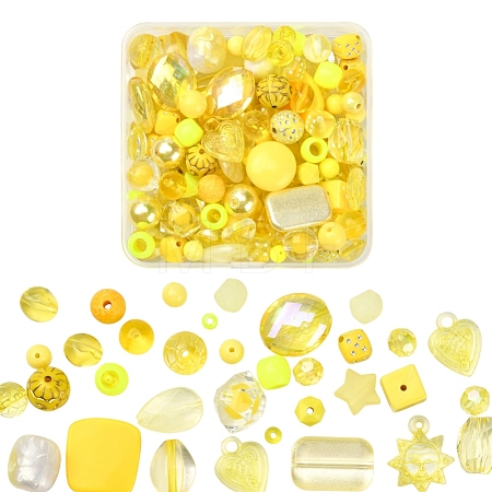 100G Acrylic Beads SACR-YW0001-41B-1