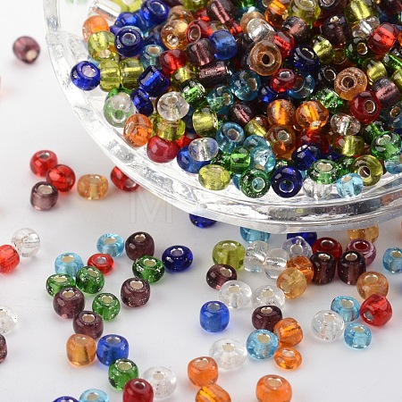 6/0 Glass Seed Beads SEED-A005-4mm-1