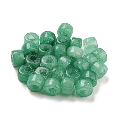 Natural White Jade Dyed Beads X-G-G003-A06-04-1
