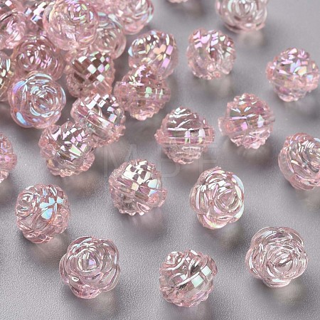 Transparent Acrylic Beads TACR-S154-33C-902-1