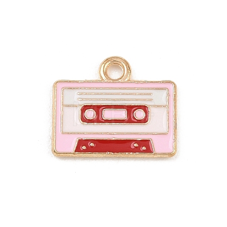 Valentine's Day Alloy Enamel Pendants ENAM-I084-01KCG-16-1