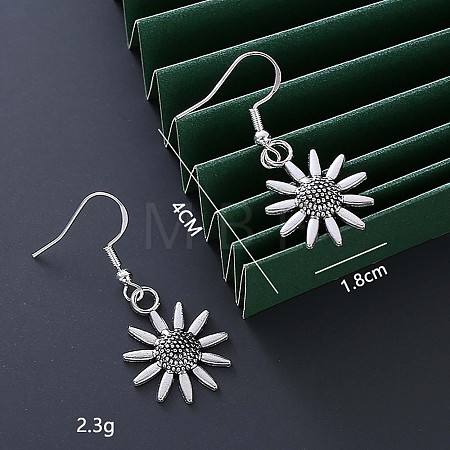 Brass & Alloy Dangle Earrings FS-WG95800-03-1