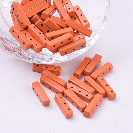 Spray Painted Alloy Multi-Strand Links PALLOY-G268-M01-022-1