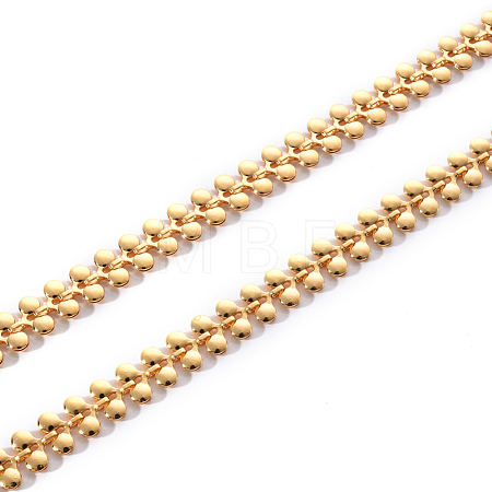 Brass Link Chains CHC-T014-002G-NF-1