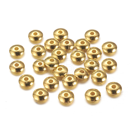 Tibetan Style Spacer Beads TIBEB-R020-G-LF-1