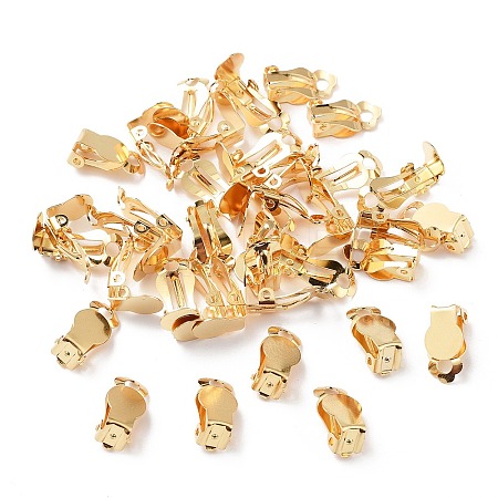 304 Stainless Steel Clip-on Earring Findings X-STAS-T045-33A-G-1